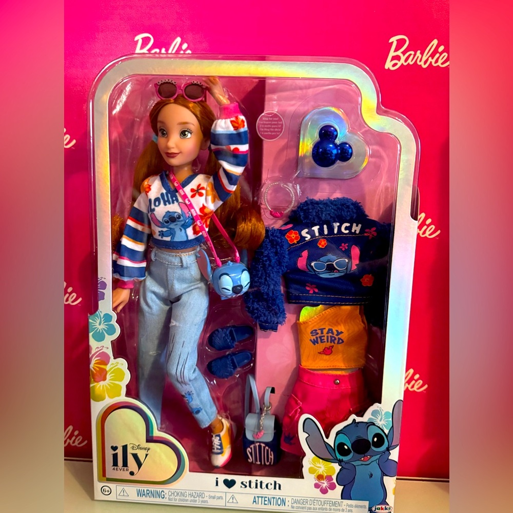 Brand new ILY stitch doll (2024)